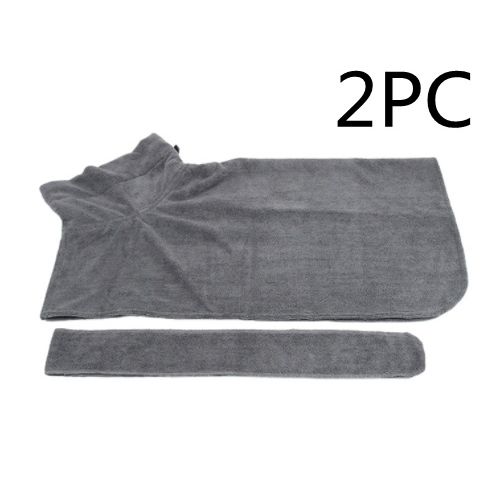 Accappatoio assorbente per animali domestici.